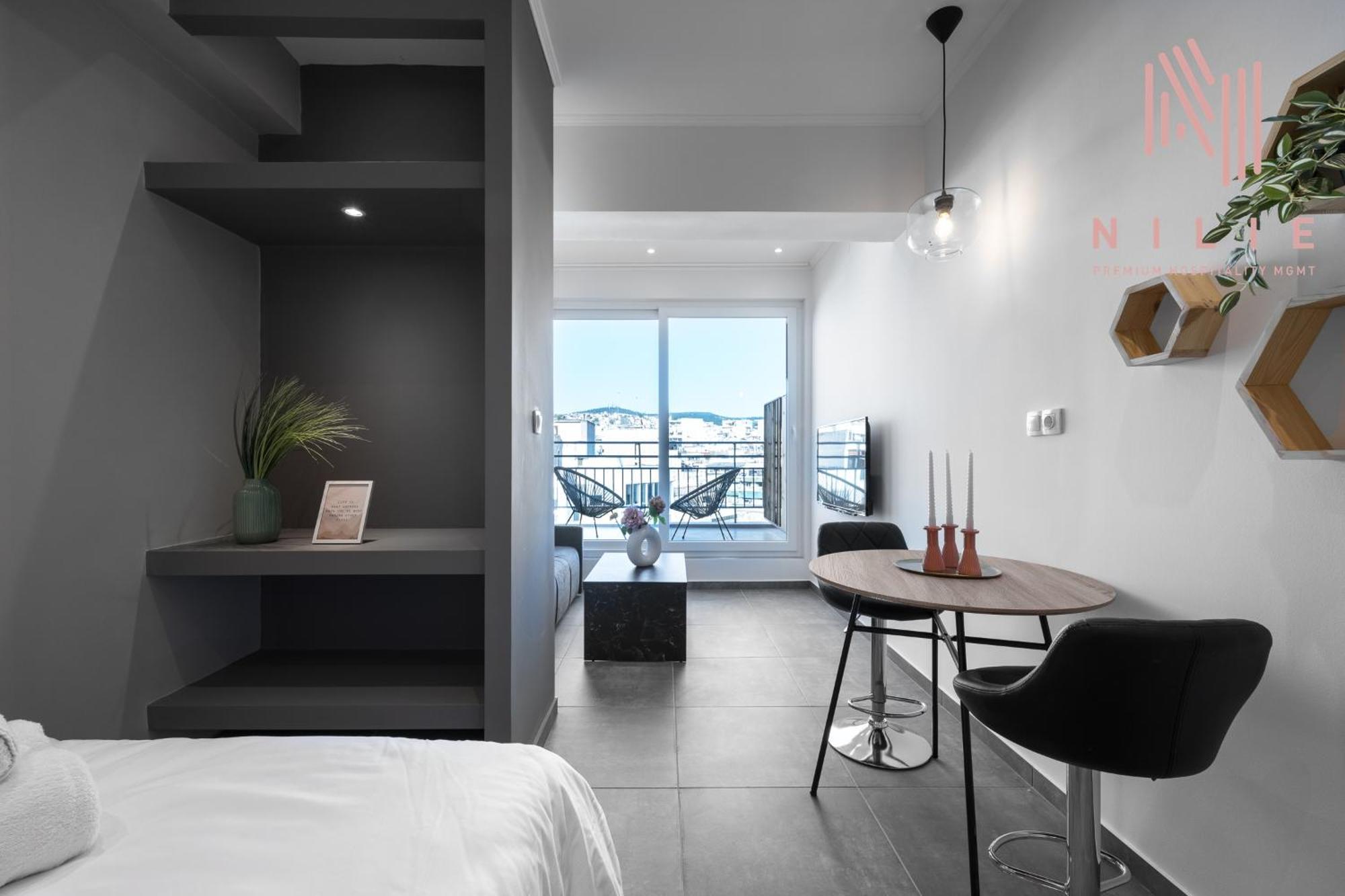 Apartamento V1 Penthouse, Nilie Hospitality Mgmt Tesalónica Exterior foto